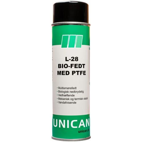 Unican L-28 Bio-fedt med PTFE 500 ml