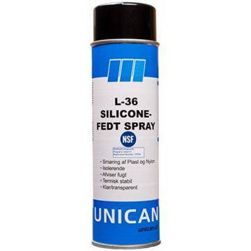 Unican L-36 Siliconefedt spray 500 ml