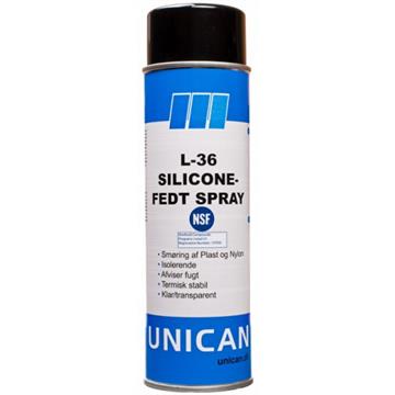 Unican L-36 Siliconefedt spray 500 ml