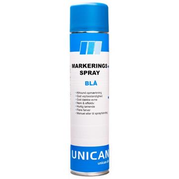 Unican Markeringsspray Blå 600 ml