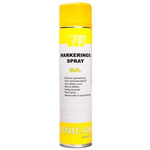 Unican Markeringsspray gul 600 ml