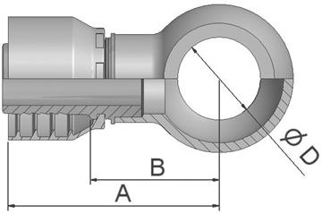 parker fitting banjo 14948 serie 48